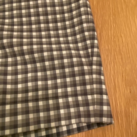 Nike Golf Dri-Fit Mens Shorts Small Check Pattern White Grey Tan. / Size Small - Picture 5 of 14